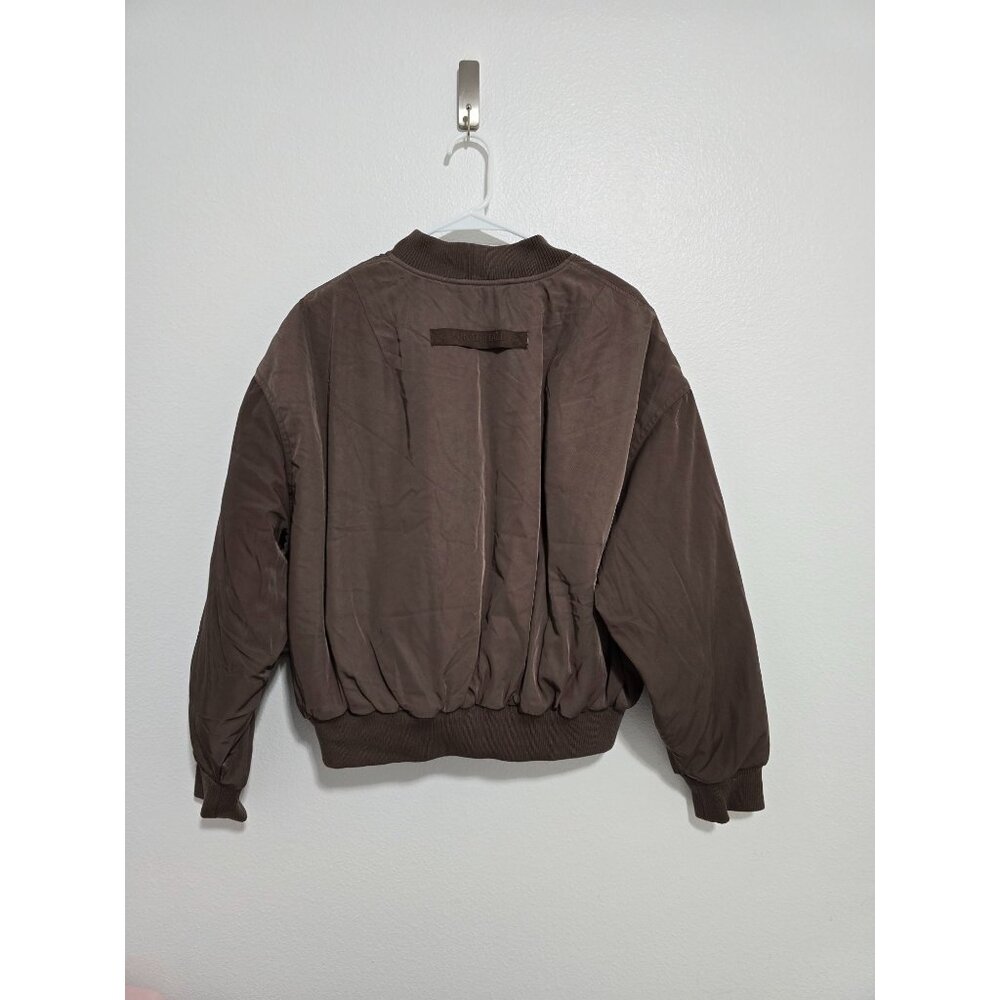 Ninth Hall Orion Brown Bomber Jacket Size Large - Picture 10 of 11